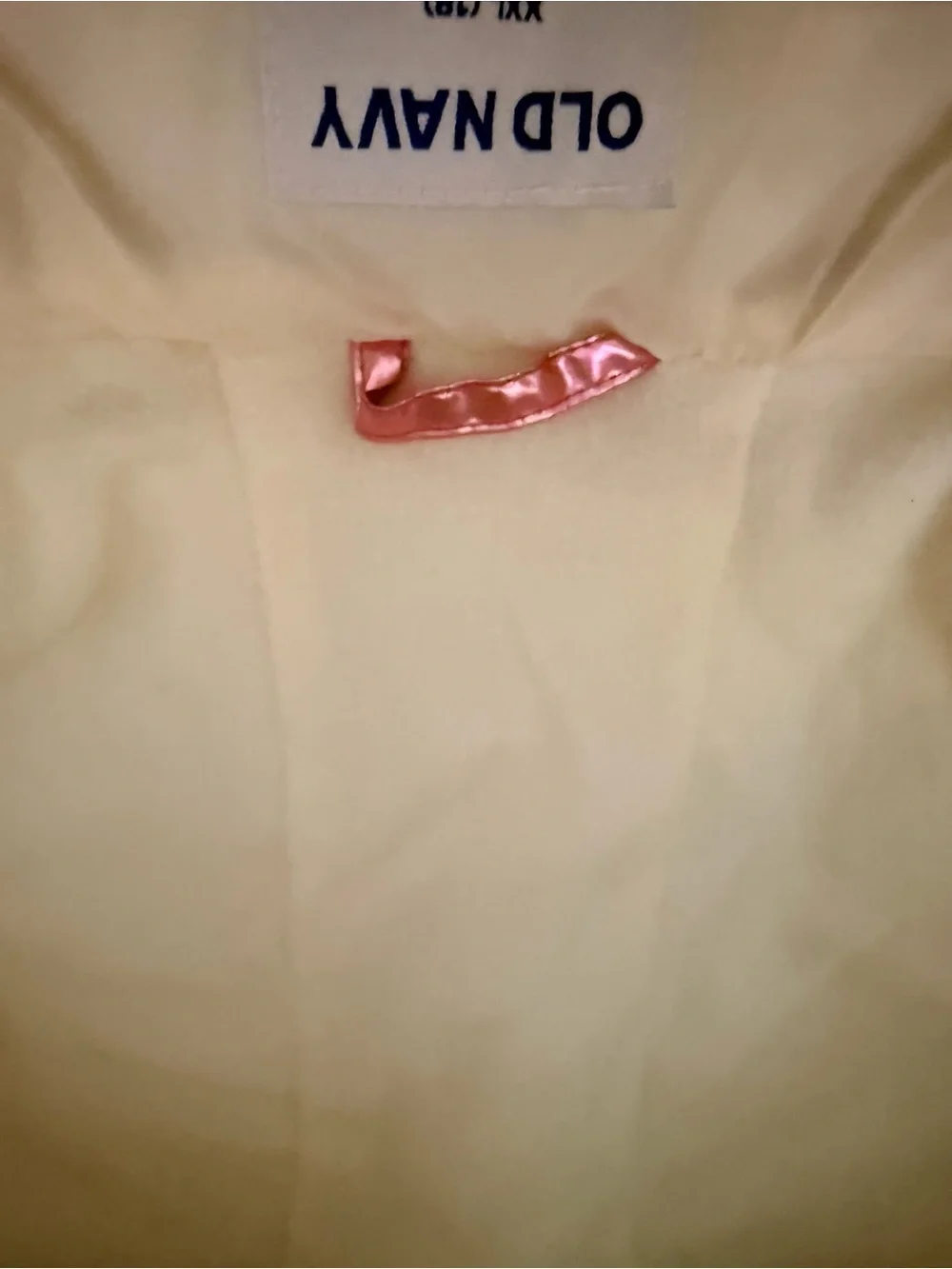 Old Navy Metallic Pink and Silver Puffer Jacket NWT